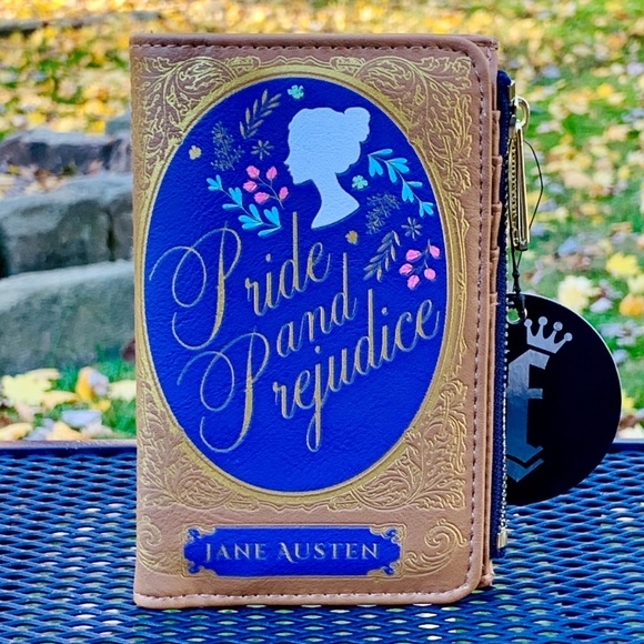Loungefly Handbags - RARE Loungefly Book Wallet Pride and Prejudice NEW